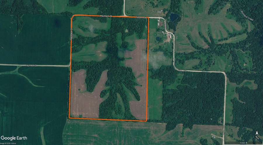 120 Acres on Hilton and Haystack Street
