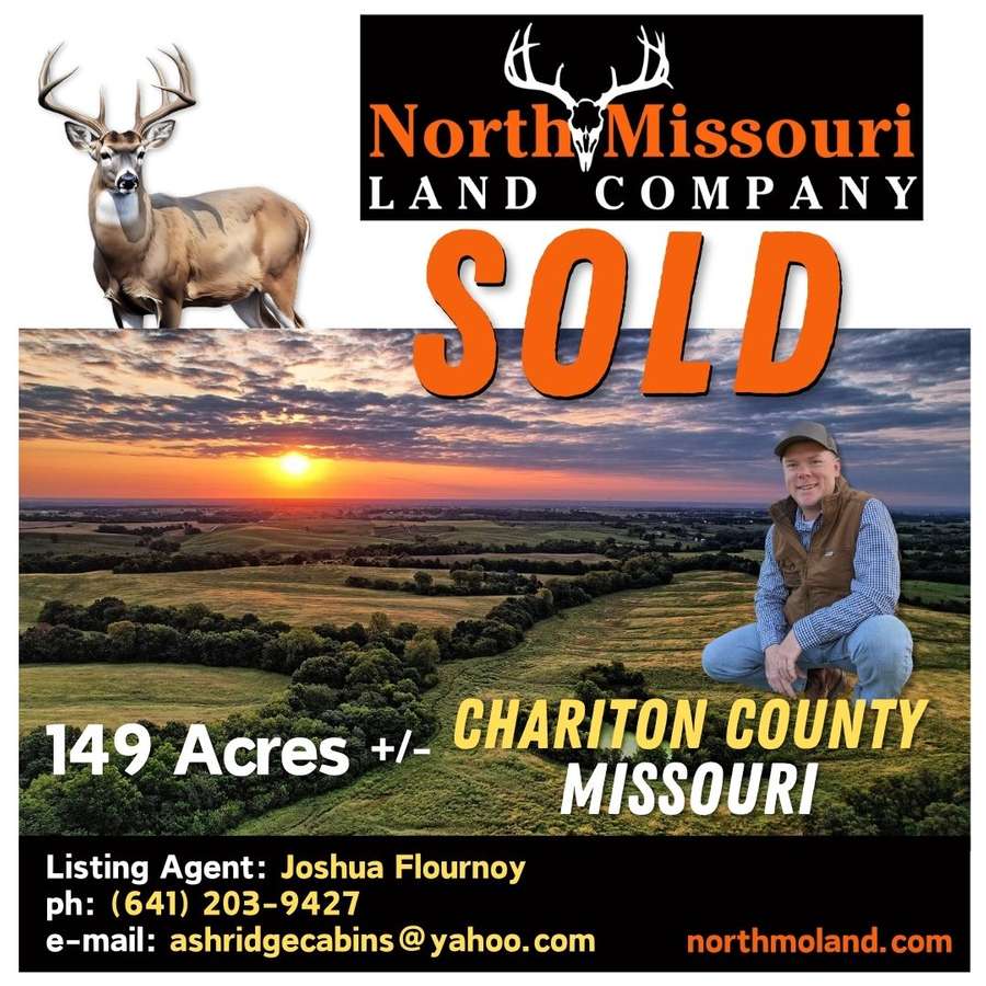 Northern Missouri 145 Acres +/- Combo Income & Hunting Farm